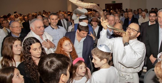El Rabino Max Godet al terminar Iom Kipur