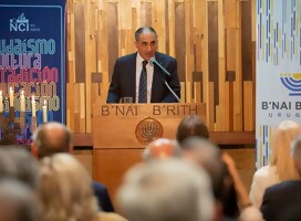 Discurso del Presidente de B'nai B'rith Uruguay Andrés Yusupoff