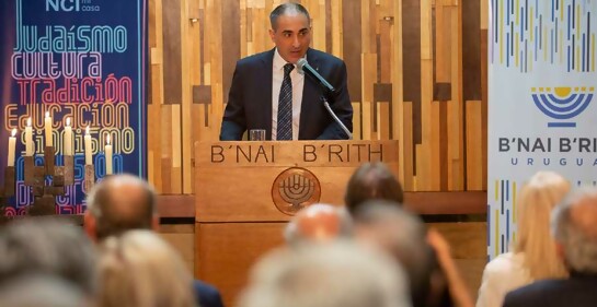 Discurso del Presidente de B'nai B'rith Uruguay Andrés Yusupoff