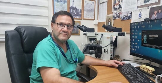 El forense Dr. Ricardo Najman, lidiando con el horror en Israel
