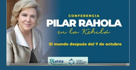 Conferencia de Pilar Rahola en Kehilá
