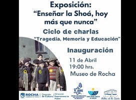 Enseñar la Shoá, hoy más que nunca...en el museo de ROCHA