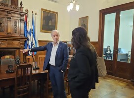 Saludo a Israel de ¨Pablo Iturralde, Presidente del Partido Nacional