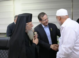 Una singular visita presidencial al norte de Israel