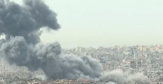 Israel respondió a los cohetes desde Líbano atacando a Hezbolá en Beirut