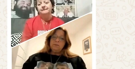 Silvia Cunio y Ruti Strum, dos madres con hijos secuestrados en Gaza