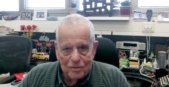 Conversando con el Premio Nobel de Química Prof. Aaron Ciechanover