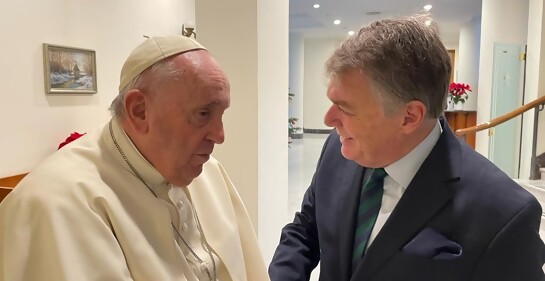  Cuando Cymerman le pidió al Papa permiso para decirle en qué se equivoca
