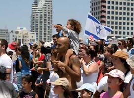 Así se ve la población de Israel al cumplir 77