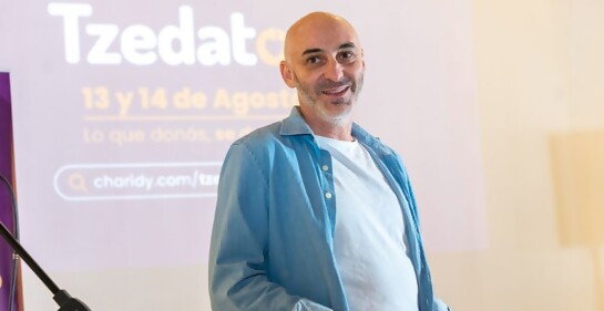 Tzedaká, trabajo sagrado, explicado por Diego Socolovsky, presidente de la Fundación