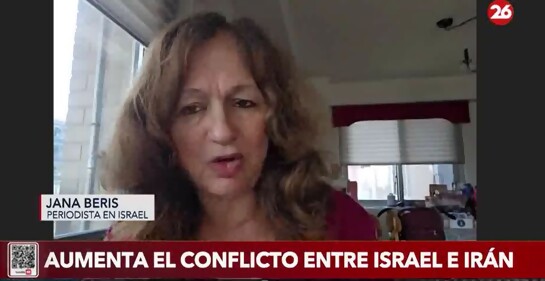 En Canal 26 de Argentina: por qué los israelíes quieren volver a casa a pesar de los misiles