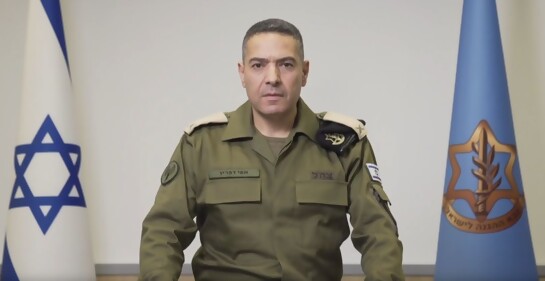 Irán ataca con misiles el norte de Israel. Puesta a punto del portavoz de las FDI.