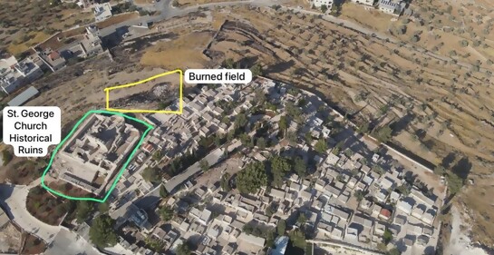 La Policía israelí desmiente que judíos hayan prendido fuego a una iglesia en Taybe