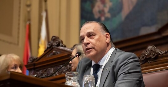 Con el Diputado Carlos Varela del Frente Amplio