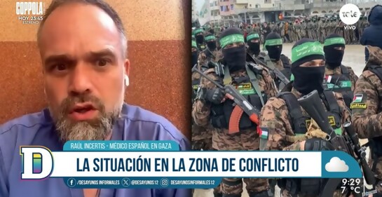 La indignante narrativa del médico español entrevistado en Teledoce 