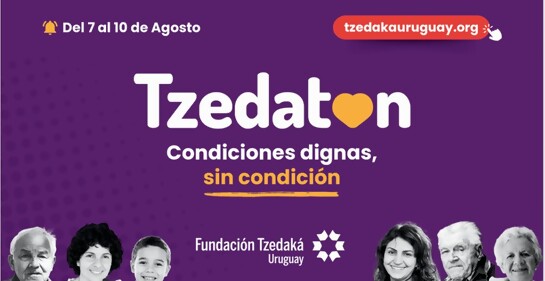 Comenzó Tzedaton 2025, la maratón solidaria de Tzedaká -hasta el 10 de agosto