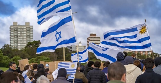 Imágenes que hablan por sí solas, contra el antisemitismo en Uruguay