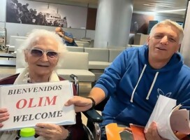 Sara Unterberg, la nueva israelí de 100 años, llegada de Uruguay