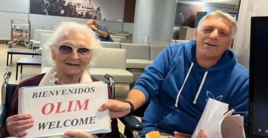 Sara Unterberg, la nueva israelí de 100 años, llegada de Uruguay