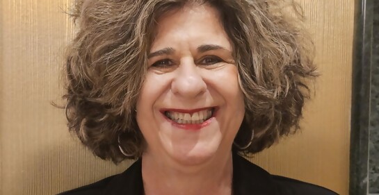 Con Dina Siegel Vann del  Comité Judío Americano