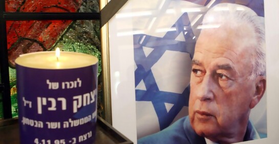 A Itzjak Rabin se lo extraña ante todo por su integridad al gobernar