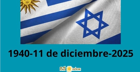 Importante hito comunitario-85 años del Comité Central Israelita del Uruguay