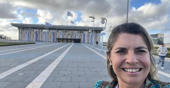 La Diputada Adriana Peña del Partido Nacional, volvió admirada de Israel