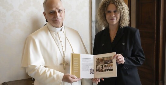 La Rectora de la Universidad de Haifa- árabe, cristiana- fue recibida por el Papa 