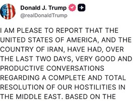 Lo que dijo Trump y lo que respondió Irán sobre negociaciones