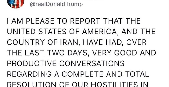 Lo que dijo Trump y lo que respondió Irán sobre negociaciones
