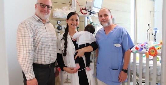 Primera terapia génica del mundo en Israel: introducen gen en el cerebro de un bebé