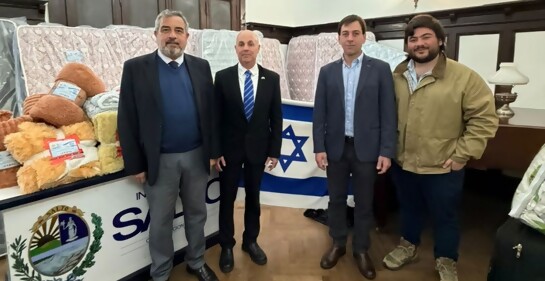 La solidaridad de la Embajada de Israel en Uruguay, expresión de amistad