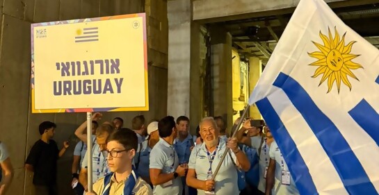 Uruguay en las Macabeadas: la emoción del abanderado, Monis Lev