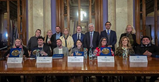 B'nai B'rith Uruguay, reconocida en el Palacio Legislativo por su labor social