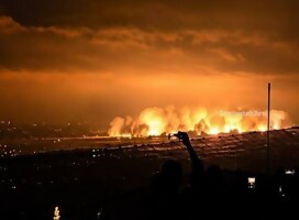 La detonación de los túeles en la cresta Ali Taher Israel destruyó los túneles del principal bastión de Hezbolá en el sur libanés