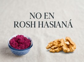 ¿Qué alimentos se deben evitar comer en Rosh Hashaná?