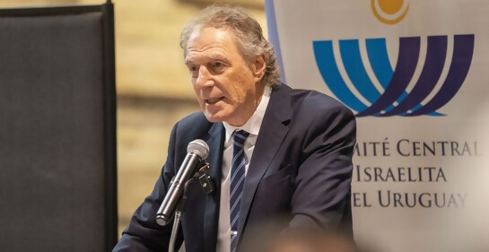 Así se despidió Roby Schindler de la presidencia del Comité Central Israelita del Uruguay