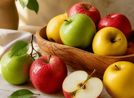 ¿Por qué comemos específicamente manzana ?