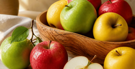 ¿Por qué comemos específicamente manzana ?