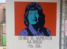 Emotivo homenaje en la escuela Ana Vinocur, en el centenario de su natalicio Emotivo homenaje en la escuela Ana Vinocur, en el centenario de su natalicio