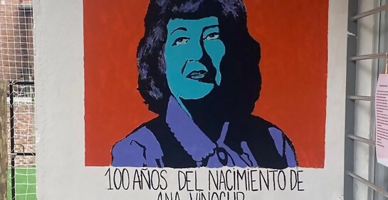 Emotivo homenaje en la escuela Ana Vinocur, en el centenario de su natalicio