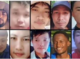 Varios de los extranjeros que trabajaban en Israel cuando fueron secuetrados Otra infamia de la Marcha por Palestina: la traición a los trabajadores extranjeros asesinados
