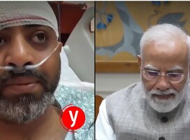 Captura de pantalla de Ynet, con la reproduccion de la llamada de Modi al Capitan También los EAU confirman: lo de Flydubai fue un atentado terrorista